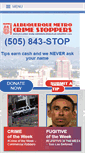 Mobile Screenshot of crimestoppersnm.com